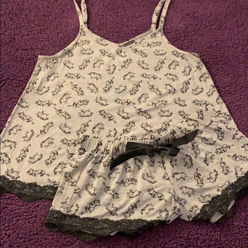Torrid Sleepy Kittens Pajama Set